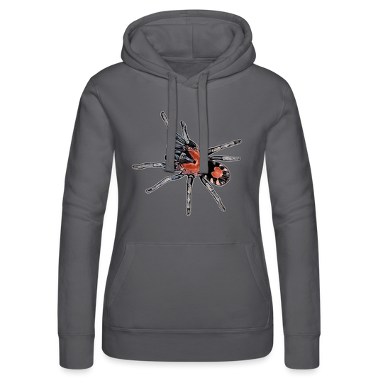 Frauen Russell Kapuzen Sweater Cyriocosmus elegans - Grau