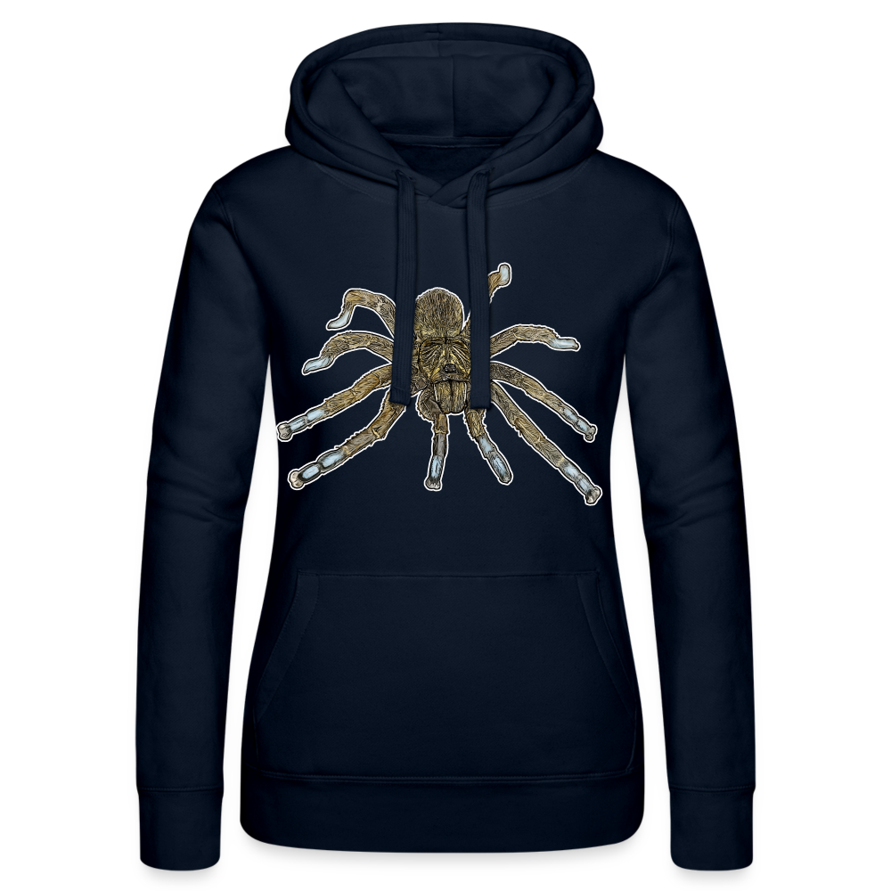 Frauen Russell Kapuzen Sweater Idiothele mira - Navy