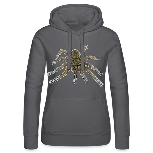 Frauen Russell Kapuzen Sweater Idiothele mira - Grau