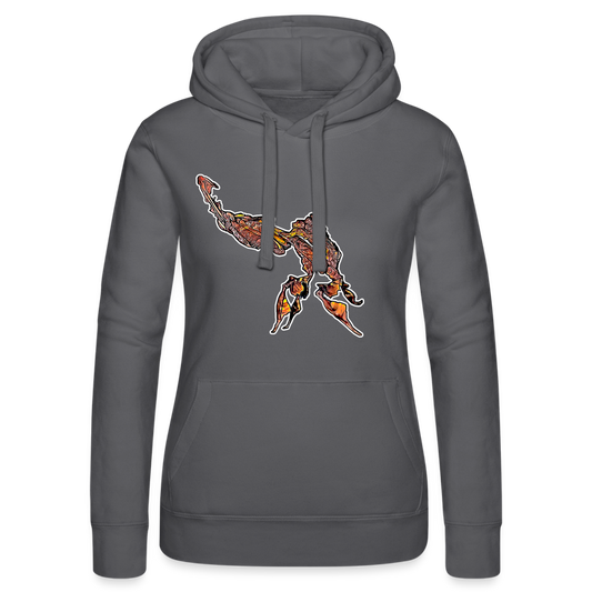 Frauen Russell Kapuzen Sweater Phyllocrania paradoxa male - Grau