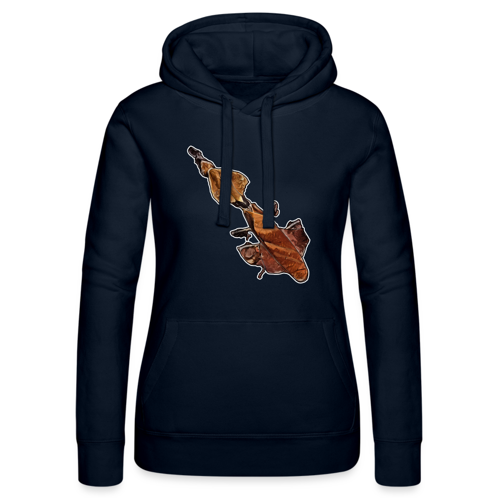 Frauen Russell Kapuzen Sweater Phyllocrania paradoxa female - Navy