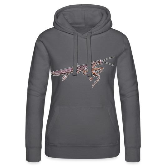 Frauen Russell Kapuzen Sweater Rhombodera kirbyi male - Grau