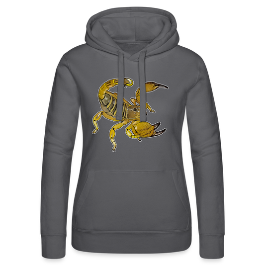 Frauen Russell Kapuzen Sweater Scorpio maurus palmatus - Grau