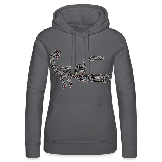 Frauen Russell Kapuzen Sweater Heterometrus silenus - Grau