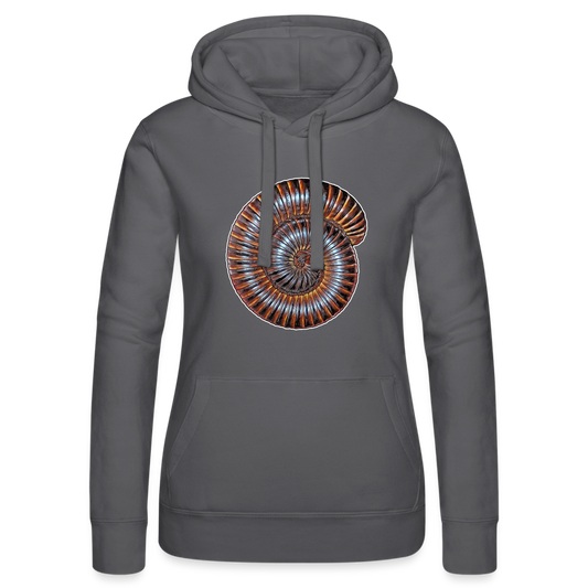 Frauen Russell Kapuzen Sweater Archispirostreptus gigas - Grau