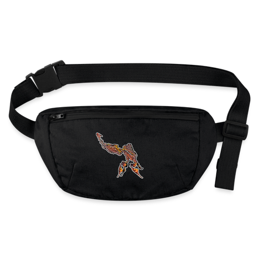 Recycling Stanley & Stella Gürteltasche Phyllocrania paradoxa male - Schwarz