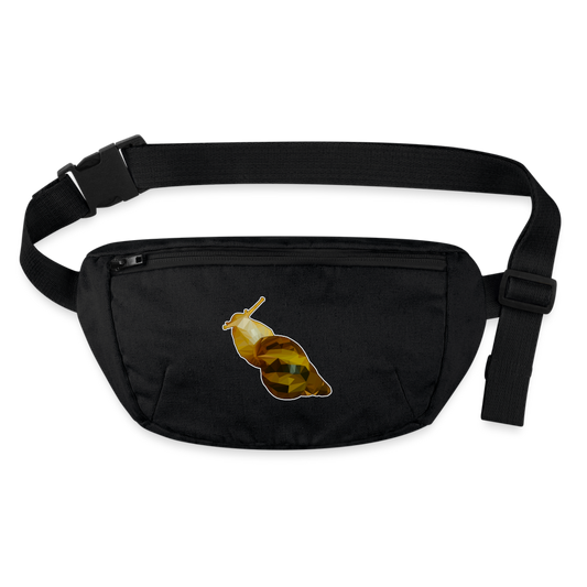 Recycling Stanley & Stella Gürteltasche Achatina reticulata Low Poly - Schwarz