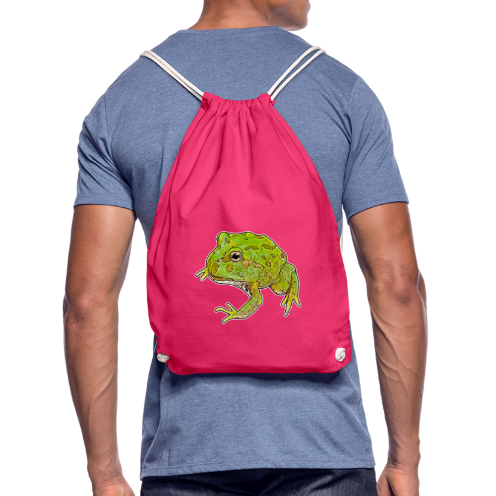 Turnbeutel Ceratophrys cranwelli Peppermint Blue - Fuchsia