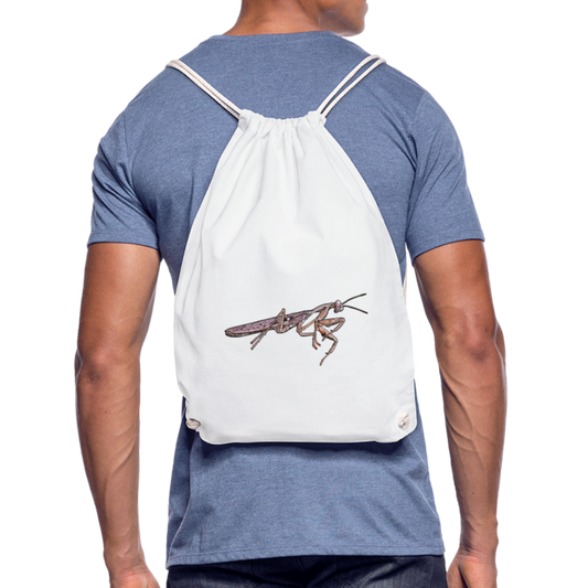 Turnbeutel Rhombodera kirbyi male - weiß