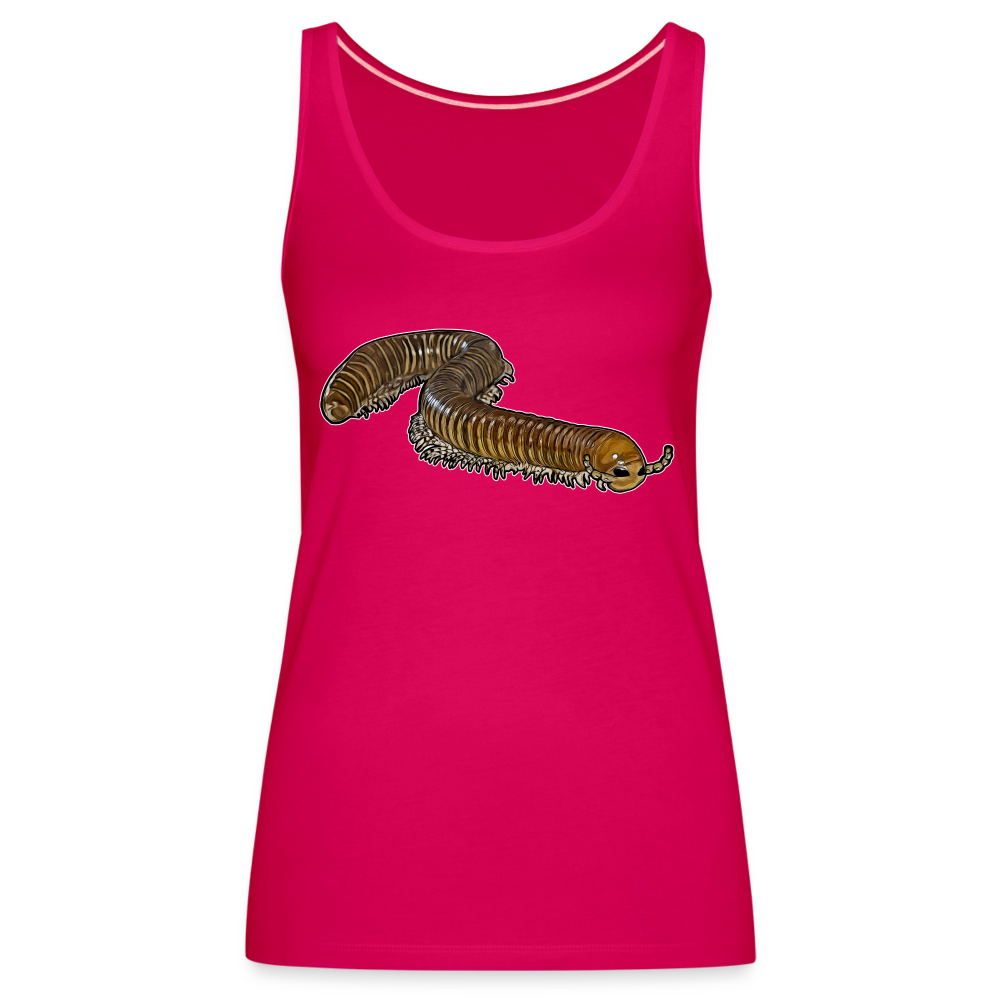 Frauen Tank Top Telodeinopus aoutii - dunkles Pink