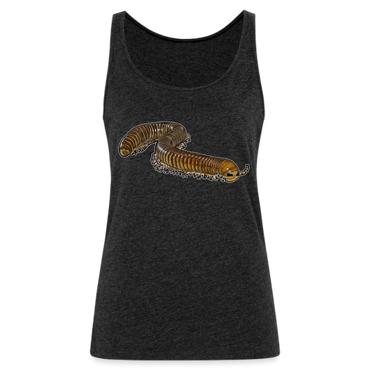 Frauen Tank Top Telodeinopus aoutii - Anthrazit