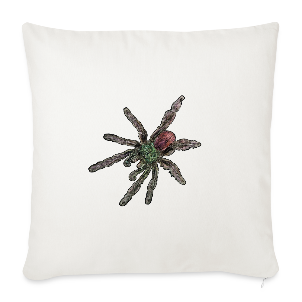 Sofakissen mit Füllung 44 x 44 cm Caribena versicolor - Naturweiß