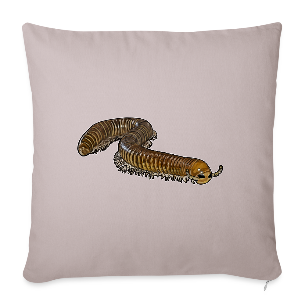 Sofakissen mit Füllung 44 x 44 cm Telodeinopus aoutii - helles Taupe
