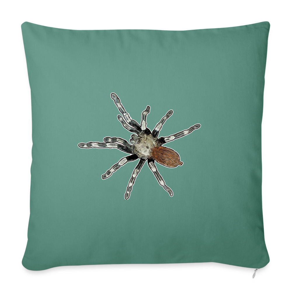 Sofakissen mit Füllung 44 x 44 cm Nhandu chromatus - Tanngrün