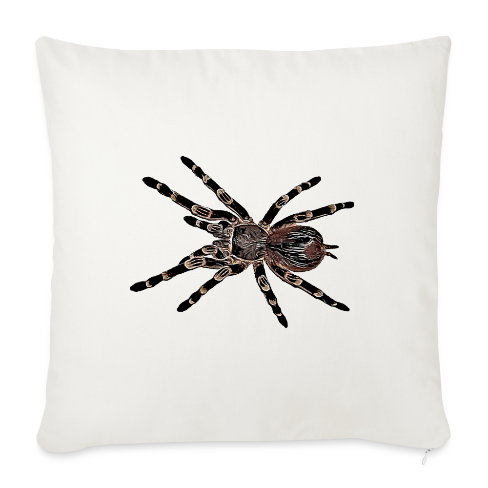 Sofakissen mit Füllung 44 x 44 cm Acanthoscurria geniculata - Naturweiß