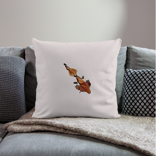 Sofakissen mit Füllung 44 x 44 cm Phyllocrania paradoxa female - helles Taupe