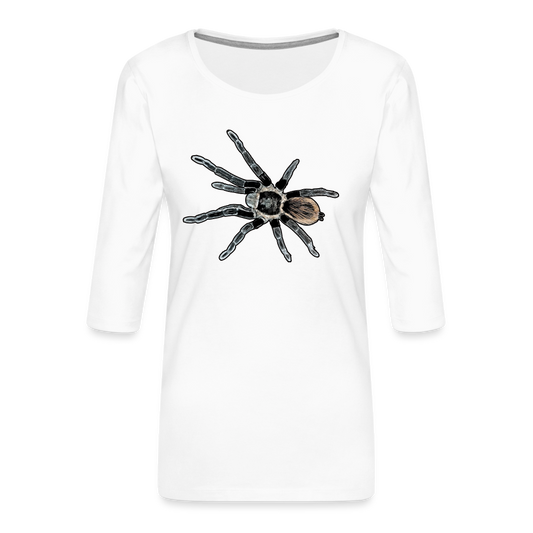 Frauen 3/4-Arm Shirt Tliltocatl vagans - weiß