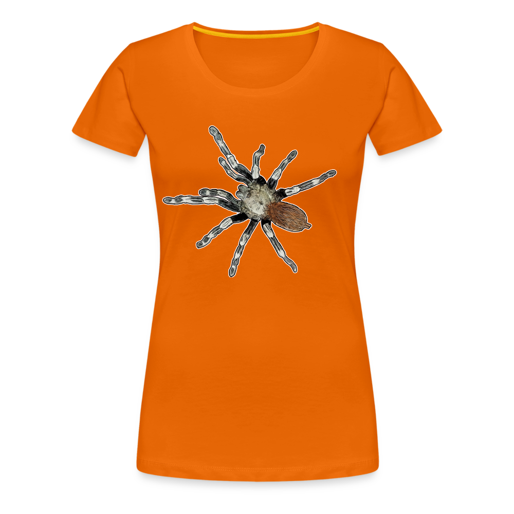 Frauen Basic T-Shirt Nhandu chromatus - Orange