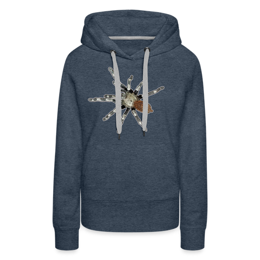 Frauen Hoodie Nhandu chromatus - Jeansblau