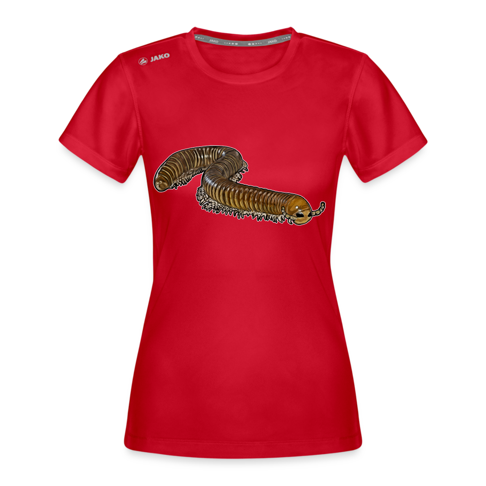 Frauen JAKO Sportswear T-Shirt Telodeinopus aoutii - Rot