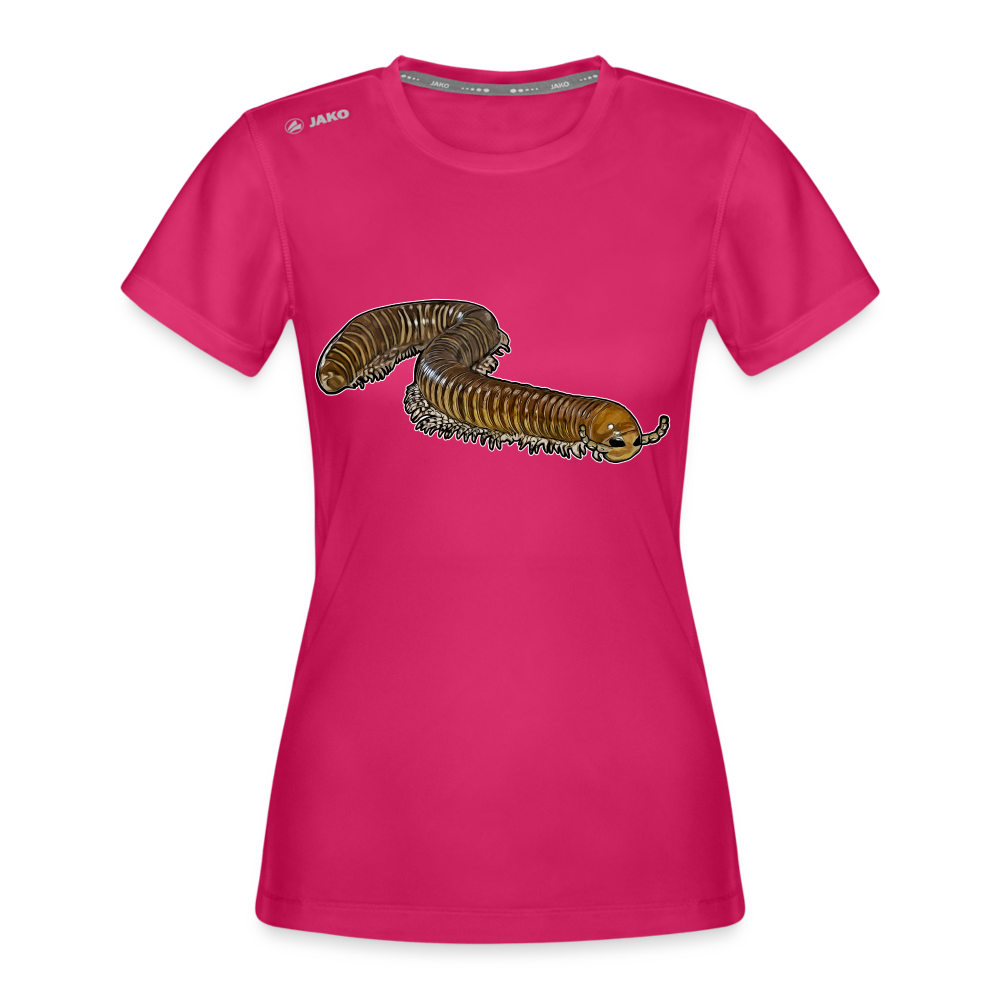 Frauen JAKO Sportswear T-Shirt Telodeinopus aoutii - dunkles Pink