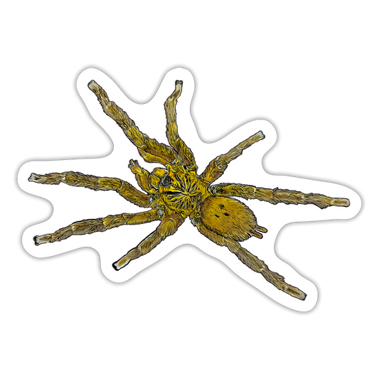 Sticker Pterinochilus murinus umv - Mattweiß