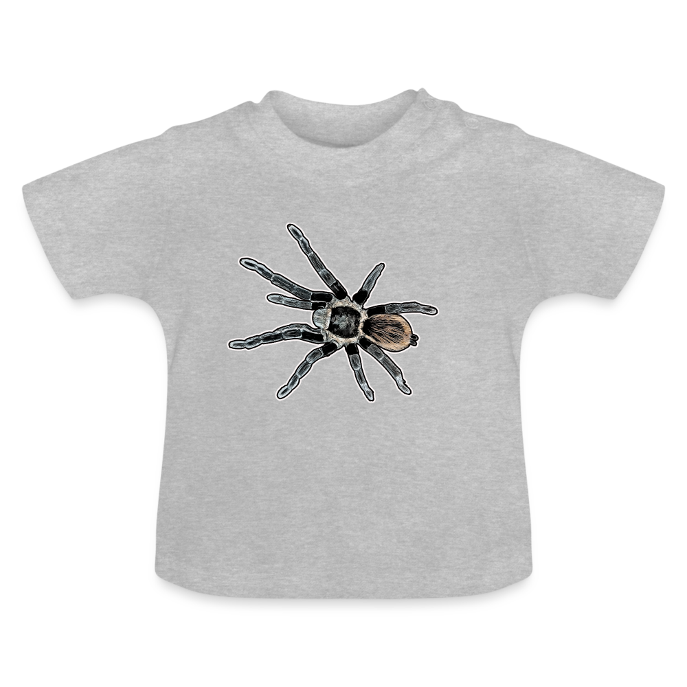 Baby T-Shirt Tliltocatl vagans - Grau meliert