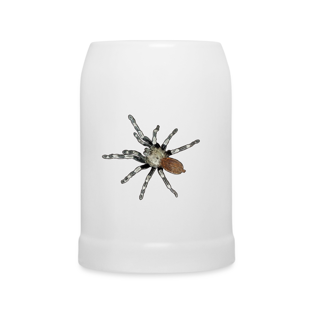 Bierkrug Nhandu chromatus - weiß