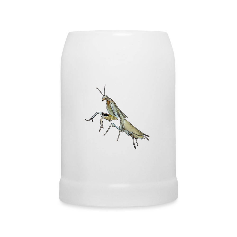 Bierkrug Deroplatys truncata female - weiß