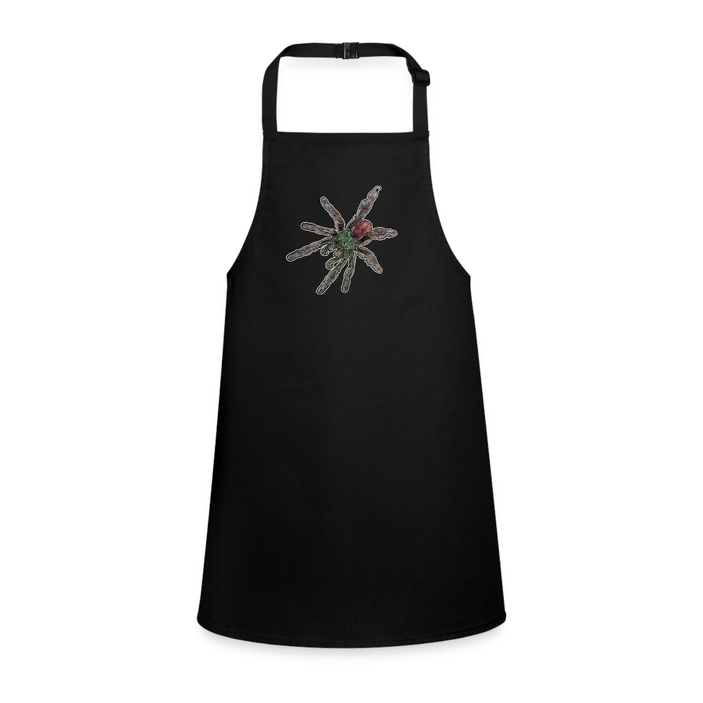 Kinder Kochschürze Caribena versicolor - Schwarz