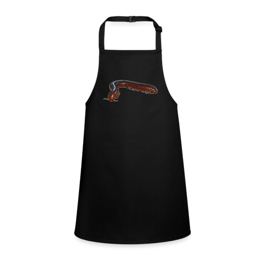 Kinder Kochschürze Ophistreptus guineensis - Schwarz