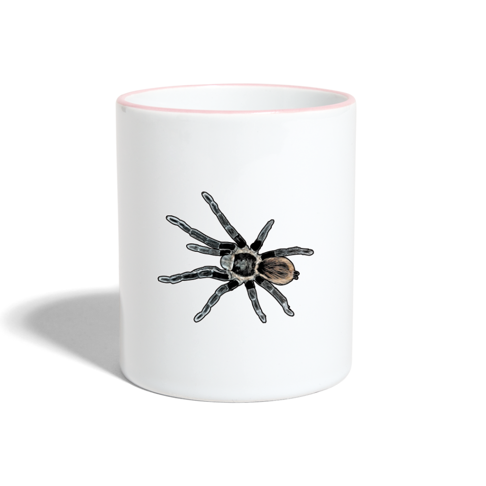 Tasse farbig Tliltocatl vagans - Weiß/Pink