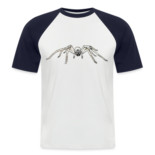 Männer Baseball T-Shirt Cerbalus negebensis - Weiß/Navy