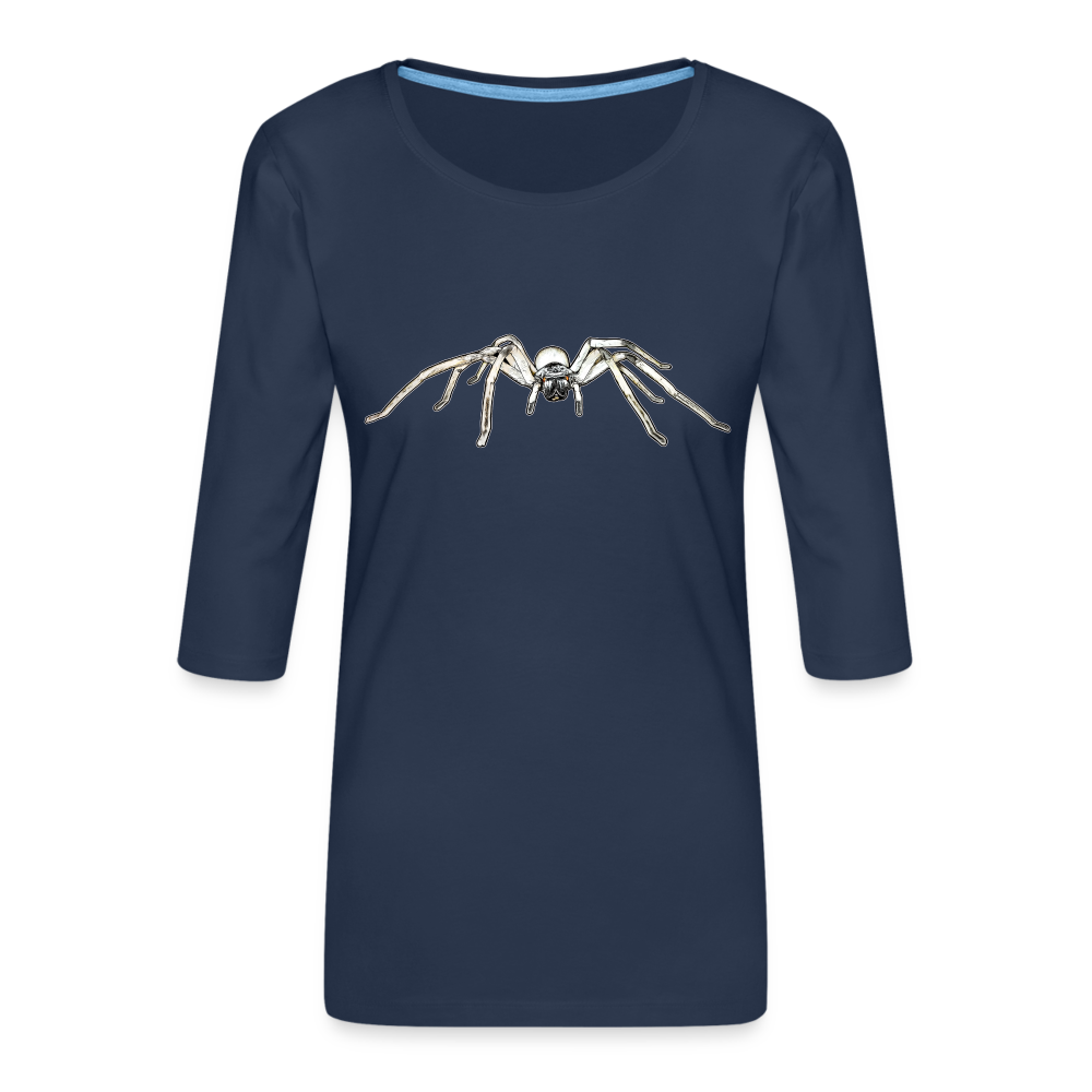 Frauen 3/4-Arm Shirt Cerbalus negebensis - Navy