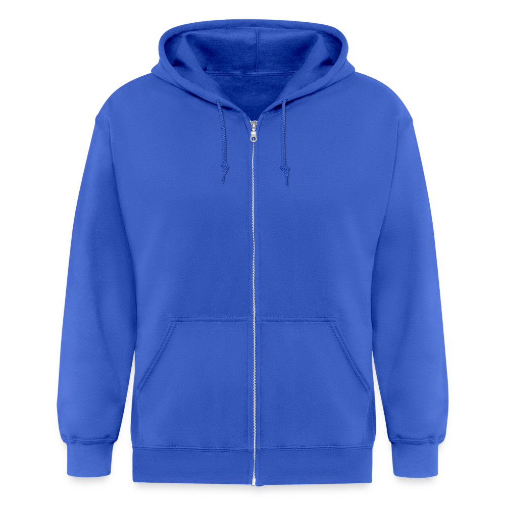 Männer Heavyweight Zip-Hoodie Cerbalus negebensis - Königsblau
