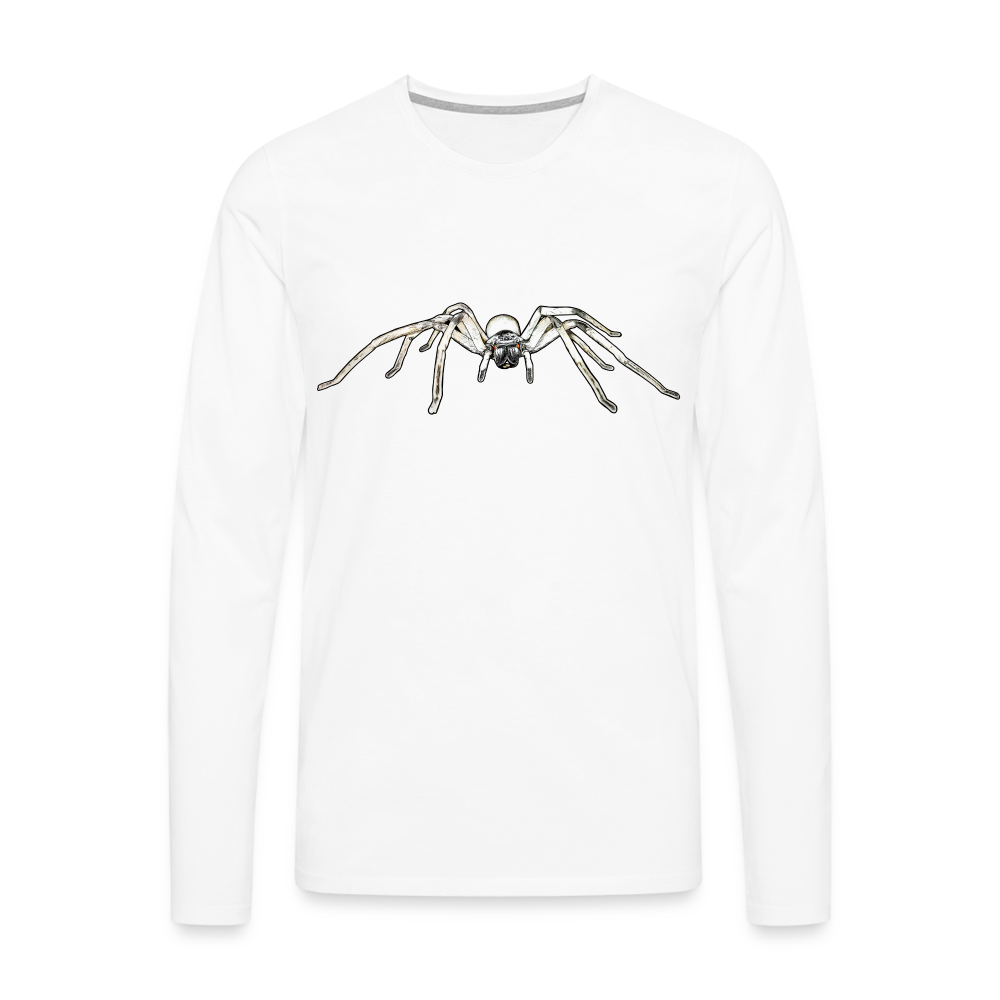 Männer Longsleeve Cerbalus negebensis - weiß