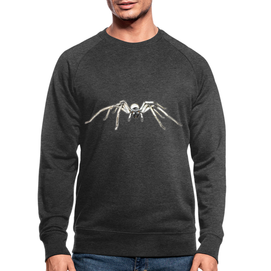 Männer Stanley & Stella Bio-Sweatshirt Cerbalus negebensis - Dunkelgrau meliert