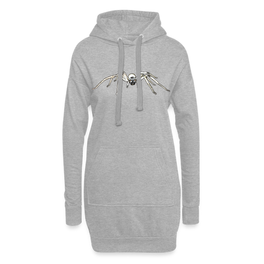 Hoodie-Kleid Cerbalus negebensis - Grau meliert