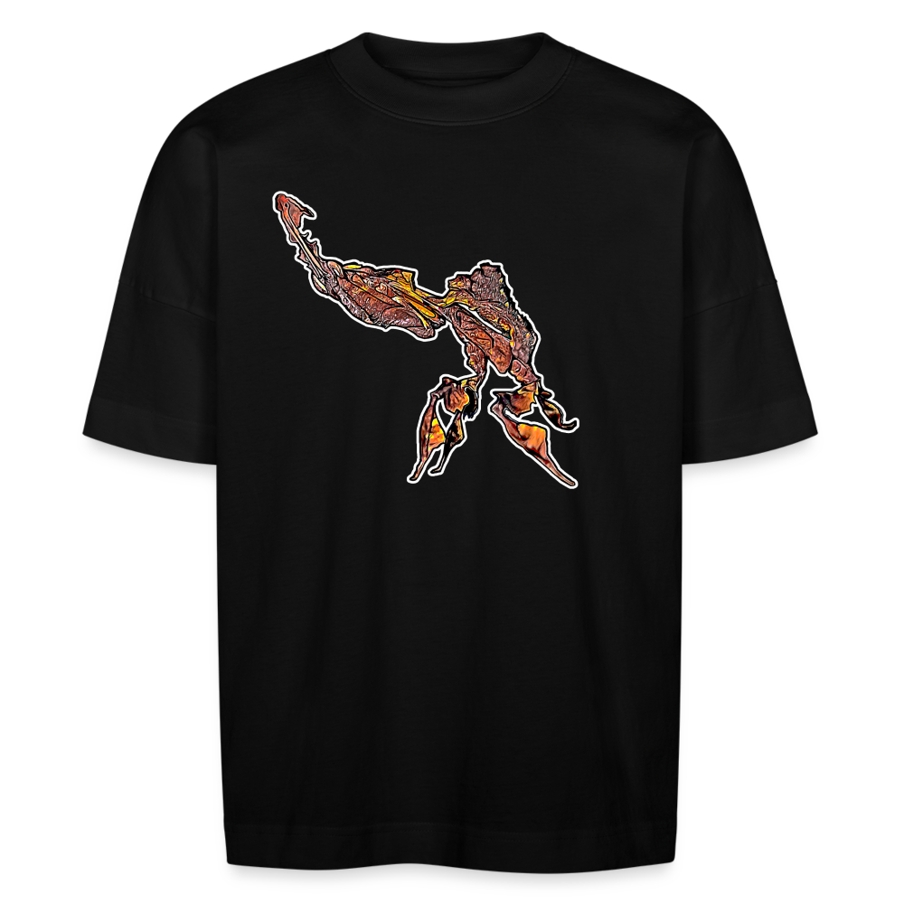 Unisex Stanley & Stella Oversize Bio-T-Shirt Phyllocrania paradoxa male - Schwarz