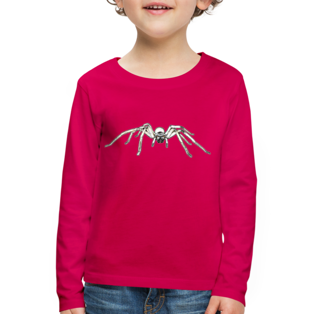 Kinder Longsleeve Cerbalus negebensis - dunkles Pink