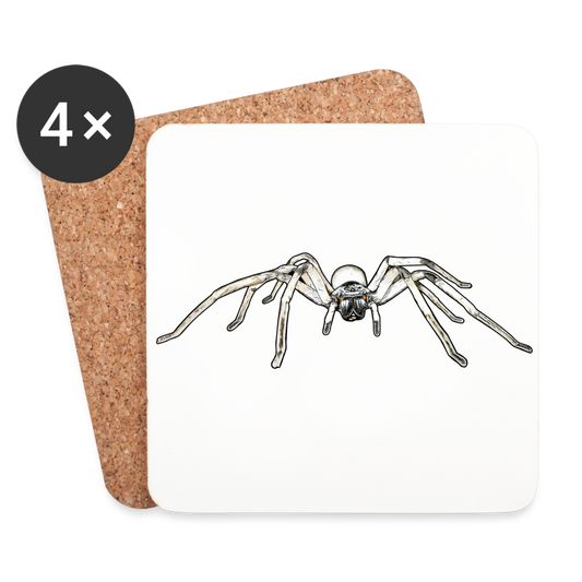 Untersetzer 4er Set Cerbalus negebensis - weiß