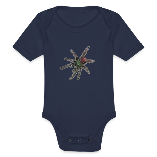 Baby Bio Body kurz Caribena versicolor - Dunkelnavy