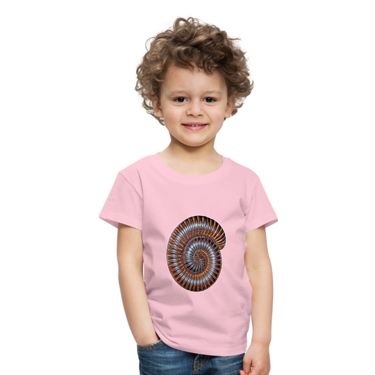 Kinder Basic T-Shirt Archispirostreptus gigas - Hellrosa