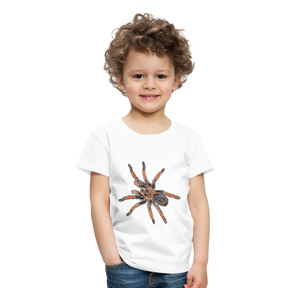 Kinder Basic T-Shirt Brachypelma emilia - weiß