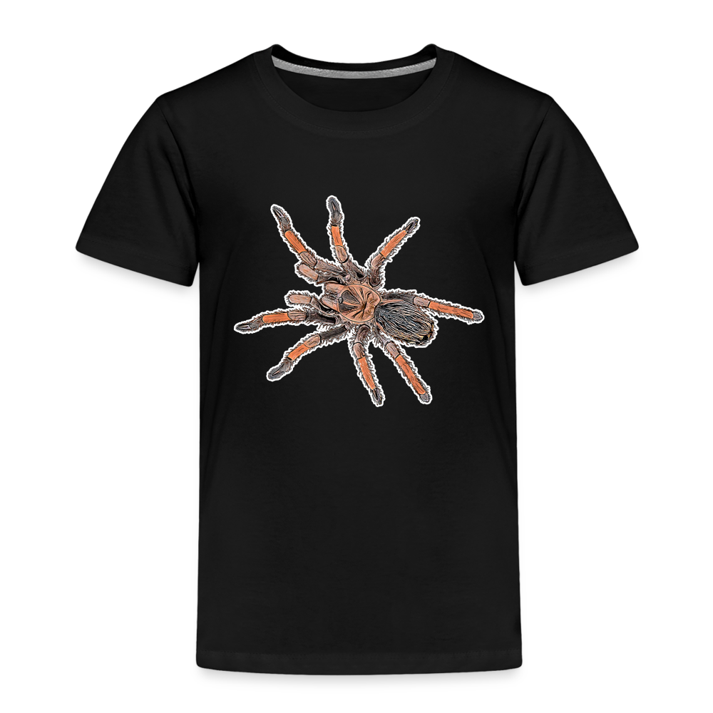 Kinder Basic T-Shirt Brachypelma emilia - Schwarz