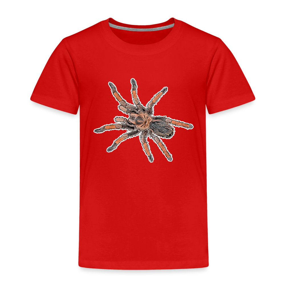 Kinder Basic T-Shirt Brachypelma emilia - Rot