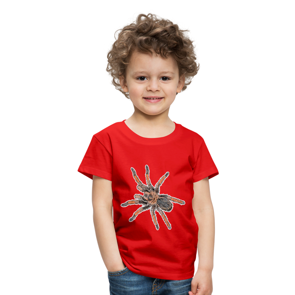 Kinder Basic T-Shirt Brachypelma emilia - Rot