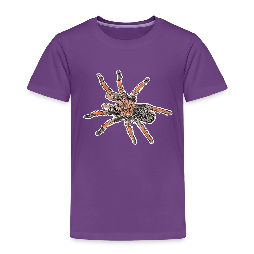 Kinder Basic T-Shirt Brachypelma emilia - Lila
