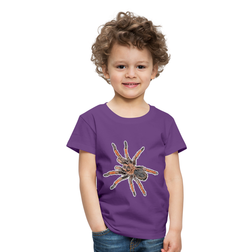 Kinder Basic T-Shirt Brachypelma emilia - Lila