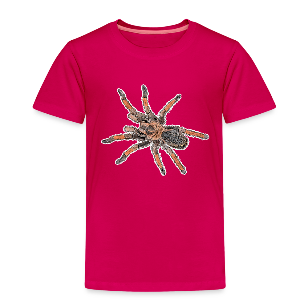 Kinder Basic T-Shirt Brachypelma emilia - dunkles Pink